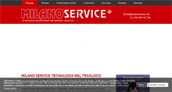 Desktop Screenshot of milanoservice.com